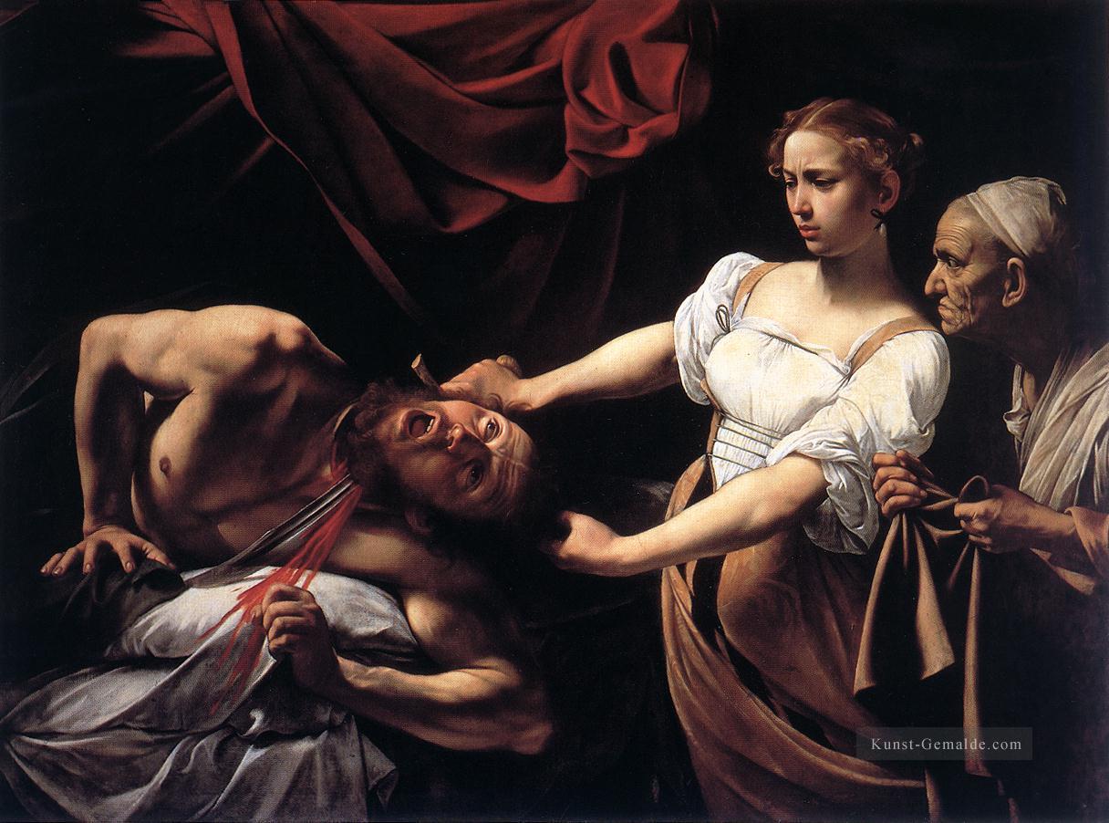 Judith Holofernes Caravaggio Ölgemälde